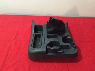 02-05 Dodge Ram 1500 2500 Consola de piso Manual Cambio Bisel Portavasos Negro Foto 1 de 4