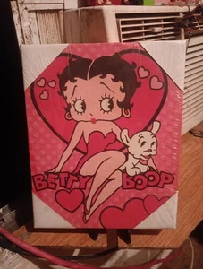 Betty Boop Stretched Canvas - Picture 1 of 4
