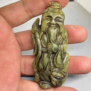 Uraltes China, exquisite Jade, reine Handschnitzerei, Hetianische Jade, Schnupftabakflasche - Bild 1 von 7