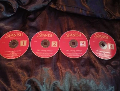 Learn To Speak Spanish Complete Interactive Learning Solution 4 CD Set Ver. 8 W1 - Image 1 of 3