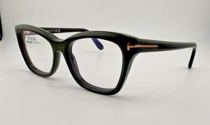 Monturas de gafas para hombre Tom Ford TF 5909-B 001 negro brillante 53-18-140 Italia - Imagen 1 de 15