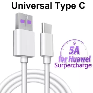 USB C 3.1 Type C Data Charger Cable For Huawei Xiao Mi Samsung Fast Charging - Zdjęcie 1 z 11