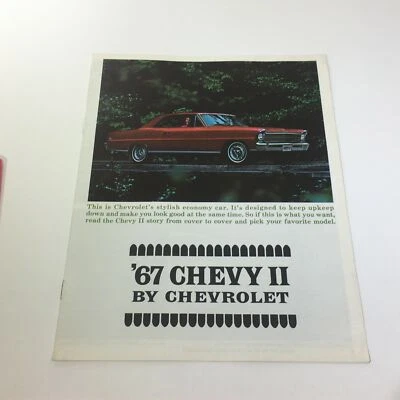 Chevy II 1967 de Chevrolet Nova Super Sport cupé folleto de catálogo de autos de 4 velocidades Foto 1 de 4