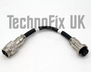 Adapter - Mikrofony biurkowe Icom SM-20 SM-30 SM-50 do radia Yaesu 8 pin okrągły - Zdjęcie 1 z 3