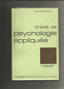 Traité de psychologie appliquée t. 4 travailleurs et emplois - Picture 1 of 1