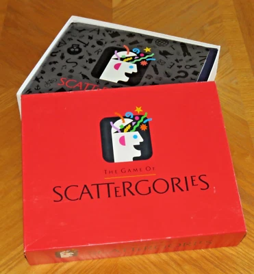The Game of Scattergories -  Vintage 1988 Milton Bradley - New in Open Box - Image 1 of 4