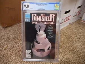 Punisher War Journal 36 cgc 9.8 BLACK Wedding Cake Cover Marvel 1991 WHITE pg NM - Picture 1 of 3