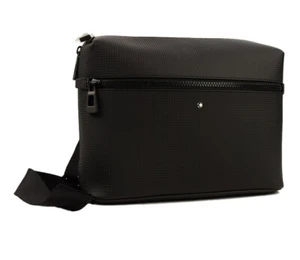 MONTBLANC Mens Black EXTREME 2.0 REPORTER Crossbody Shoulder Bag NWT - Picture 1 of 4