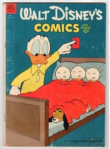Dell - WALT DISNEY'S COMICS AND STORIES #166 - G 1954 Vintage Comic - Picture 1 of 2