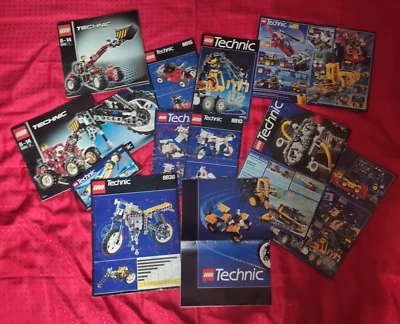 Lotto Lego Technic, Libretti Istruzioni/ Poster/ Pubblicità Anni 90/2000 - Immagine 1 di 4