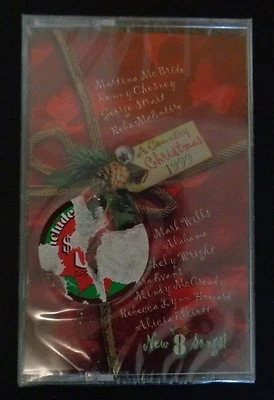 A COUNTRY MUSIC Cassette 1999 Holiday Songs NEW Kenny Chesney Martina McBride - Image 1 of 2