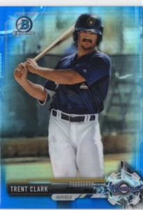 2017 Bowman Chrome #BCP215 Trent Clark Prospects Blue Refractor #/150 - Picture 1 of 1