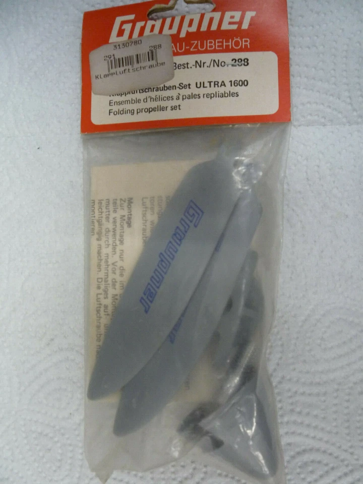 Graupner 288 Klappluftschraubenset ULTRA 1600 - Bild 1 von 1