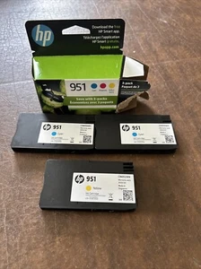 hp toner cartridge Lot. 3 Brand New, Group Of 4 Used - Afbeelding 1 van 3
