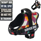 Service Dog - ESA Dog - Therapy Dog - Vest Harness Removable Patches XS S M L XL