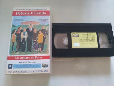 Peter's Friends Los Amigos De Peter Kenneth Branagh VHS Cinta V.O. Subt Español Foto 1 de 3