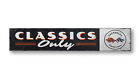 Classics Only Chevy Corvette Rustic Wood Sign