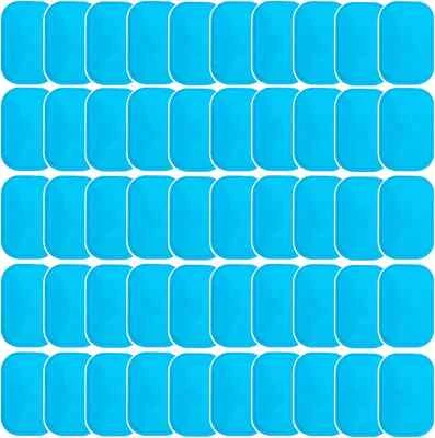 XING FENG ABS Gel Pads, 50PCS Muscle Stimulator Pads Replacement for Ultimate Muscle EMS T