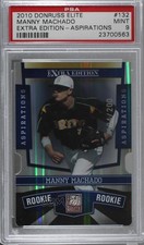 2010 Donruss Elite Extra Edition Aspirations Die-Cut Manny Machado PSA 9 MINT