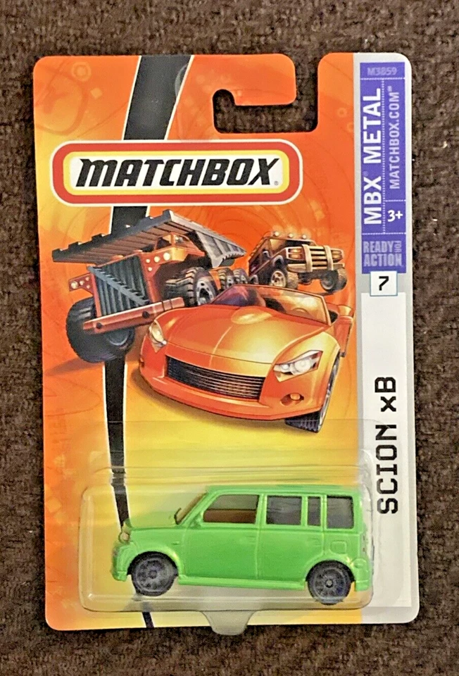 Matchbox Scion Xb #7 Lime Green M3859 - Image 1 of 1