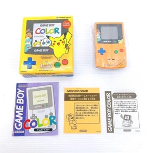 Game Boy Color Console Pokemon 3rd Anniversary Version Orange & Blue Unused Rare - Picture 1 of 14