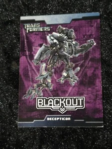 2007 Transformers Movie Trading Card #14 Blackout's Baby - Picture 1 of 2