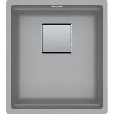 Franke KNG 110-37, 340x400mm, Siebkorb als Druckknopfventil, mit verdecktem Uebe - Bild 1 von 2