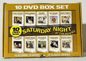 Saturday Night At The Movies Box Set 10 x DVD’s Cary Grant Judy Garland Region 0 - Picture 1 of 7