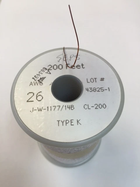 COPPER WIRE 200FT J-W-1177/14B CL-200   26 AWG  (21B1) Foto 1 de 1