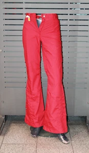 Pantalones De Dama BABYLON BUS ZORAN BAY Rojos Nuevos Vintage 2000 - Picture 1 of 3