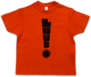 LOUD Kids Boys T-Shirt Music Dance Techno Electro Exclamation mark Disco Acid - Picture 1 of 1