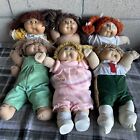 Vintage Lot Of 6 Cabbage Patch Kids Dolls With Clothes