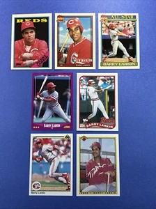 🎖️Topps Tiffany🎖️Barry Larkin Lot ~ (1) 1988 Topps Tiffany & (2) 1991 Tiffany - Picture 1 of 4