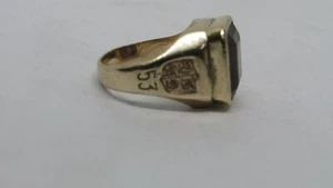 1953 Klasse Ring MASSIV GOLD - Bild 1 von 9