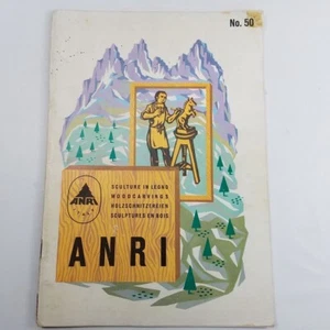 Anri Catalog No 50 1959 Woodcarving Music Box Bottle Stopper Smoking Etc 1950s - Picture 1 of 6