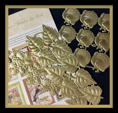 Anna Griffin COSECHA DRESDEN TROQUELADOS - 24 Piezas Difícil de Encontrar! Foto 1 de 4