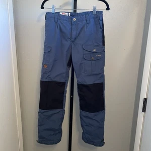 Fjällräven KIDS Vidda Trousers G-1000 blau Trekkinghose Größe Youth 10/11 - Bild 1 von 12