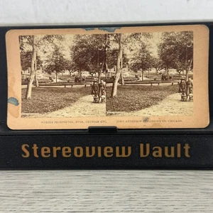 Parken Christiansund Stereoview John Anderson Publishing Co. Chicago - Imagen 1 de 2