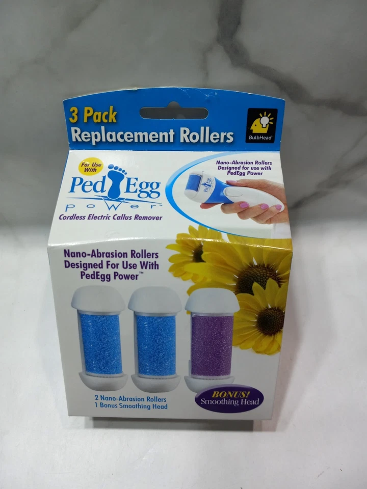 PedEgg Power Replacement Rollers
