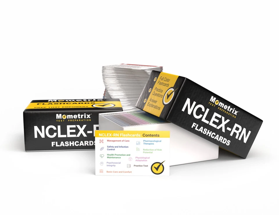 NCLEX RN Examination Study Cards (boxed) - Image 1 of 1