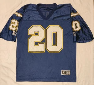 Vintage Starter Natrone Means San Diego Chargers Jersey Men's 52 XL - Picture 1 of 6
