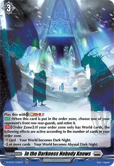 In the Darkness Nobody Knows (Holo) - D-BT01: Genesis of the Five Greats (D-BT01 - Image 1 of 1
