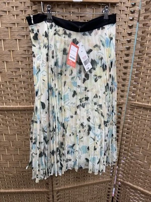 Florence And Fred Floral Pleated Knee Length Skirt Size 10 Bnwt  - Image 1 of 4