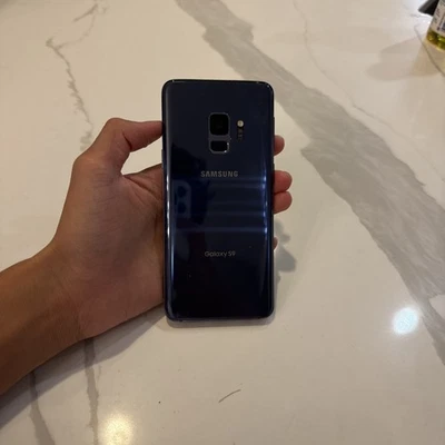 Celular Samsung Galaxy S9 SM-G960U 64 GB azul Polaris EE. UU. Quemado en buen estado Foto 1 de 4