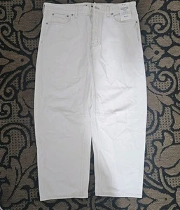 Madewell The Darted Barrel-Leg Vintage Canvas 100% Baumwolle Jeans Gr. 30 (beige) - Bild 1 von 6