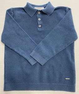 Zara Kids Long Sleeve Sweater Boys Blue Size 5 - Picture 1 of 10