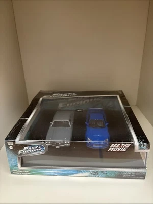 Green light Hollywood Fast & Furious Die-cast limited edition Chevy SS & Nissan  - Image 1 of 4