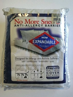 💤Funda de colchón antialérgica Levinsohn No More Sneezes (DOBLE) Hecha en EE. UU. NUEVA Foto 1 de 4