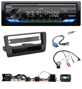 JVC Bluetooth DAB USB Lenkrad Autoradio für Audi A1 (2010-2019) - Bild 1 von 11