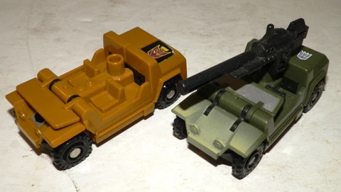 1986 Swindle Jeep & 2001 Rollbar Ruination Combiner Transformers Cover